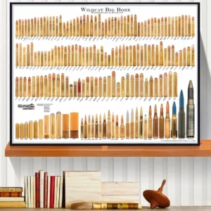 Bore Bullets Chart Details Canvas Art Print Painting Poster Wall Pictures For Living Room Home Decoration Wall Decor No Frame