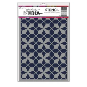 Ranger Dylusions Dash Columns Media Branches Redux Background Stencil Metal Cutting Die Scrapbook Diary Decoration Embossing DIY