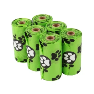 Pet Cleaning Supplies Garbage Bags Biodegradable Single Roll Poop Bag Thickened Portable Flat Mouth Dog Poop Bag